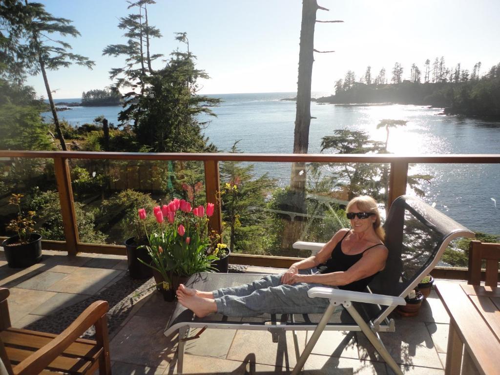 אוקלולט Reef Point Oceanfront Bed And Breakfast חדר תמונה